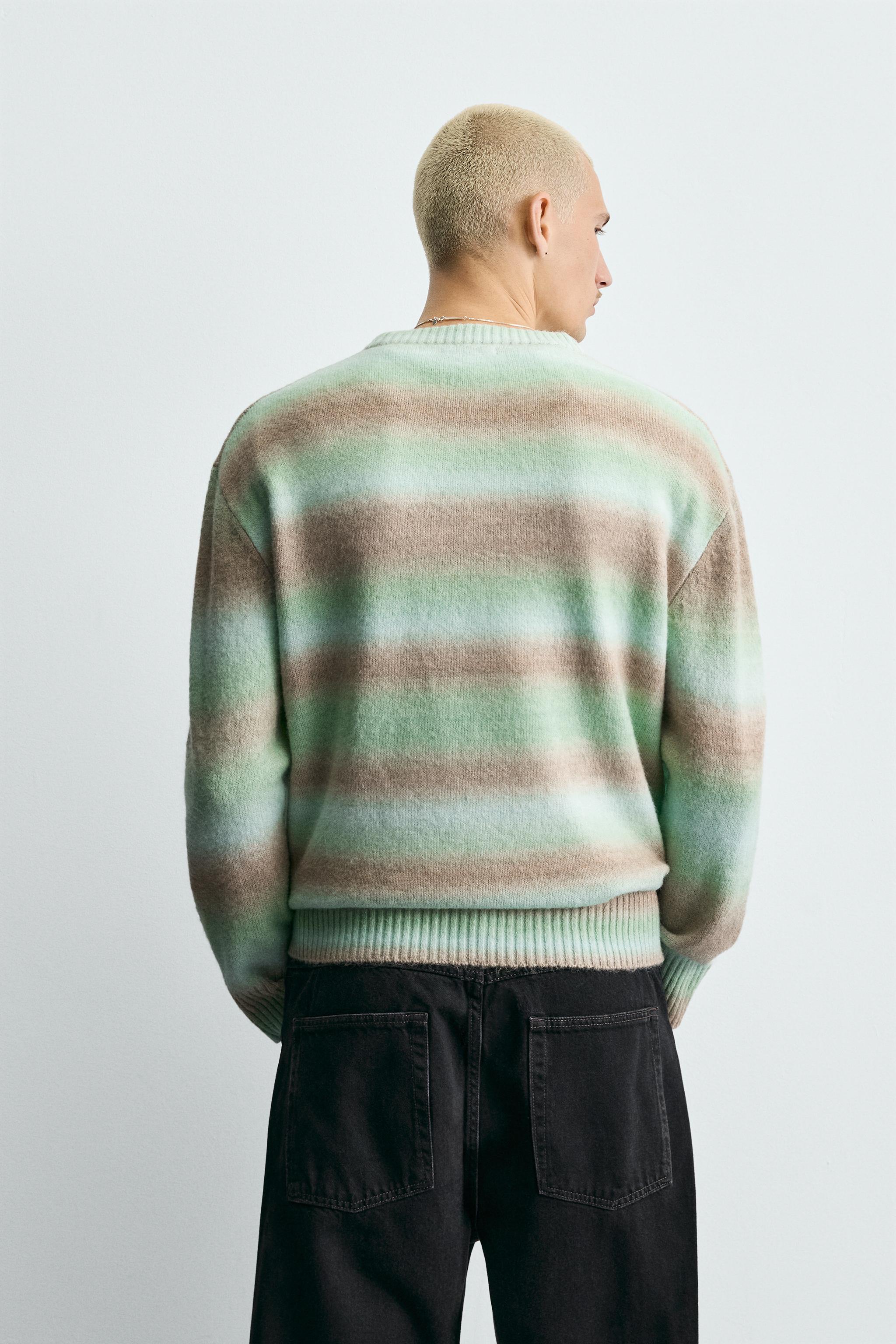 TEXTURED STRIPED JUMPER